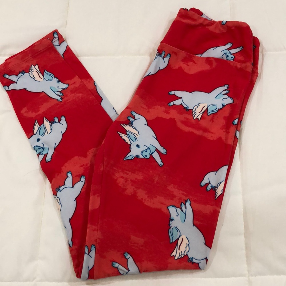 Lu La Roe - Flying Pig print -OS